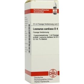 LEONURUS CARDIACA D 4, 20 ML – PZN 7172230 из Германии