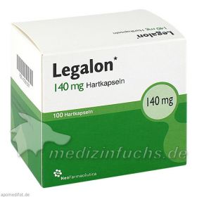 Legalon 140, 100 ST – PZN 7251337 из Германии
