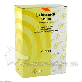 LEINSAMEN BRAUN AUFGEBROCHEN, 500 G – PZN 7423057 из Германии