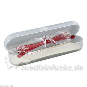 Lesebrille 2.0 dpt himbeer unisex +Hartschalenetui, 1 ST – PZN 9307651 из Германии