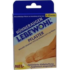 Lebewohl Hühneraugen Pflaster, 8 ST – PZN 9755355 из Германии