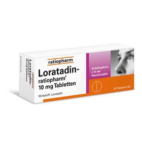 Loratadin-ratiopharm 10mg (50 stk) – PZN 142906 из Германии