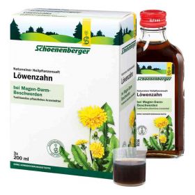 Löwenzahn Saft Schoenenberger Heilpflanz.säfte (3X200 ml) – PZN 700051 из Германии