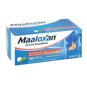 Maaloxan 25mVal (100 stk) – PZN 1423607 из Германии