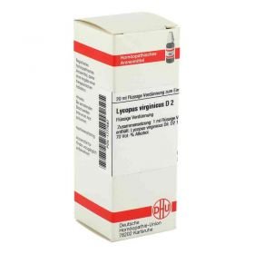 Lycopus Virg. D 2 Dilution (20 ml) – PZN 1777587 из Германии