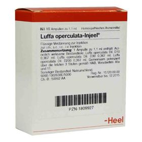 Luffa Operculata Injeel Ampullen (10 stk) – PZN 1809927 из Германии