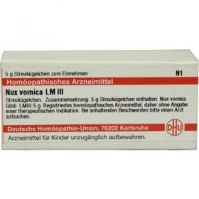 Lm Nux Vomica Iii Globuli (5 g) – PZN 1850717 из Германии