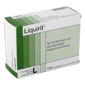 Liquirit (100 stk) – PZN 2201493 из Германии