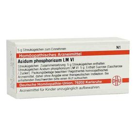 Lm Acidum Phosphoricum Vi Globuli (5 g) – PZN 2658502 из Германии
