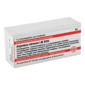 Lm Argentum Nitricum Xviii Globuli (5 g) – PZN 2658672 из Германии