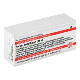 Lm Aurum Metallicum Vi Globuli (5 g) – PZN 2658732 из Германии