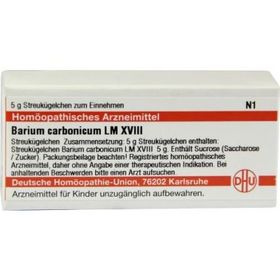 Lm Barium Carbonicum Xviii Globuli (5 g) – PZN 2658761 из Германии