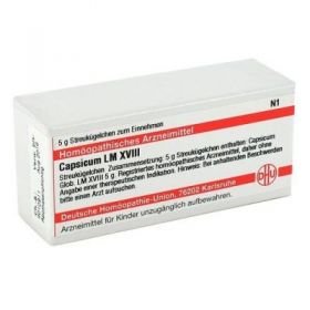 Lm Capsicum Xviii Globuli (5 g) – PZN 2658910 из Германии
