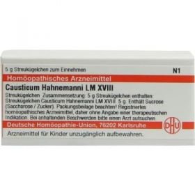 Lm Causticum Xviii Globuli Dhu Hahnemann  (5 g) – PZN 2658962 из Германии