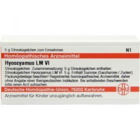 Lm Hyoscyamus Vi Globuli (5 g) – PZN 2659387 из Германии