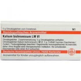 Lm Kalium Bichromicum Vi Globuli (5 g) – PZN 2659476 из Германии