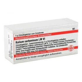 Lm Kalium Carbonicum Vi Globuli (5 g) – PZN 2659499 из Германии