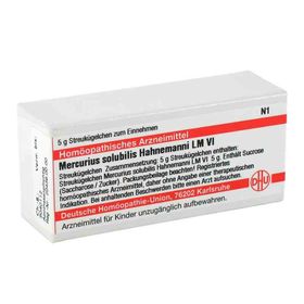 Lm Mercurius Solub. Hahnemann  Vi Globuli (5 g) – PZN 2659714 из Германии
