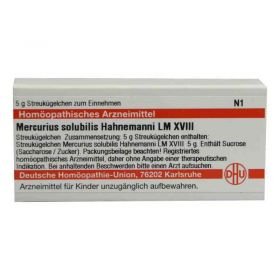 Lm Mercurius Solub. Hahnemann  Xviii Globuli (5 g) – PZN 2659720 из Германии