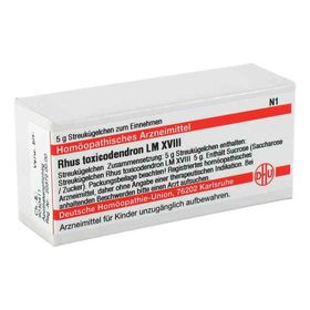 Lm Rhus Tox. Xviii Globuli (5 g) – PZN 2659967 из Германии