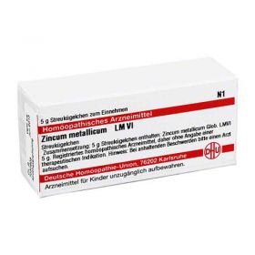 Lm Zincum Metallicum Vi Globuli (5 g) – PZN 2660203 из Германии