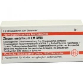 Lm Zincum Metallicum Xviii Globuli (5 g) – PZN 2660226 из Германии