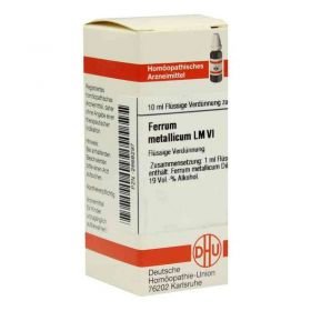 Lm Ferrum Metallicum Vi (10 ml) – PZN 2668297 из Германии