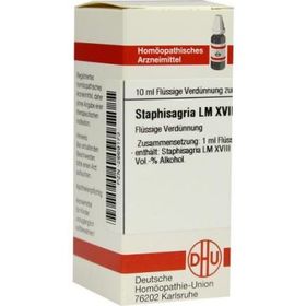 Lm Staphisagria Xviii (10 ml) – PZN 2669173 из Германии