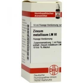 Lm Zincum Metallicum Vi (10 ml) – PZN 2669285 из Германии