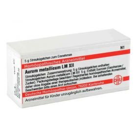 Lm Aurum Metallicum Xii Globuli (5 g) – PZN 2676871 из Германии