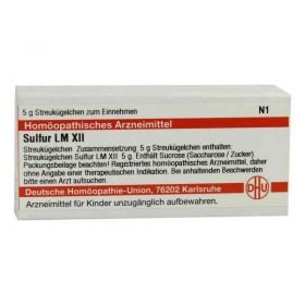 Lm Sulfur Xii Globuli (5 g) – PZN 2678982 из Германии