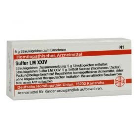 Lm Sulfur Xxiv Globuli (5 g) – PZN 2678999 из Германии