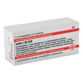 Lm Sulfur Xxx Globuli (5 g) – PZN 2679007 из Германии