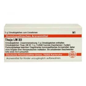 Lm Thuja Xii Globuli (5 g) – PZN 2679088 из Германии