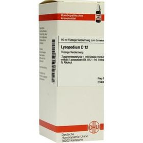 Lycopodium D 12 Dilution (50 ml) – PZN 2802896 из Германии