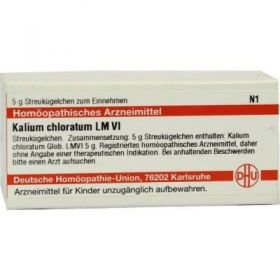 Lm Kalium Chloratum Vi Globuli (5 g) – PZN 2822338 из Германии