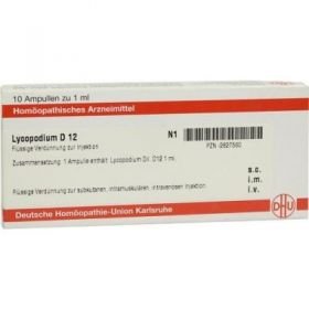 Lycopodium D 12 Ampullen (10X1 ml) – PZN 2827560 из Германии