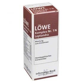 Löwe Komplex Nummer  1 N Leptandra Tropfen (50 ml) – PZN 2912981 из Германии