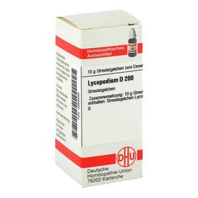 Lycopodium D 200 Globuli (10 g) – PZN 2926569 из Германии
