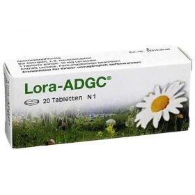 Lora-ADGC (20 stk) – PZN 3897166 из Германии