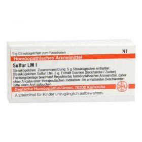 Lm Sulfur I Globuli (5 g) – PZN 4224794 из Германии