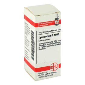 Lycopodium C 1000 Globuli (10 g) – PZN 4225351 из Германии