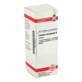 Lycopus Europaeus Urtinktur (20 ml) – PZN 4225500 из Германии