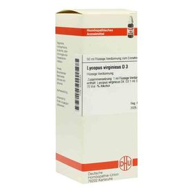Lycopus Virg. D 3 Dilution (50 ml) – PZN 4225523 из Германии