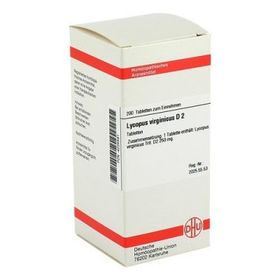 Lycopus Virg. D 2 Tabletten (200 stk) – PZN 4225581 из Германии