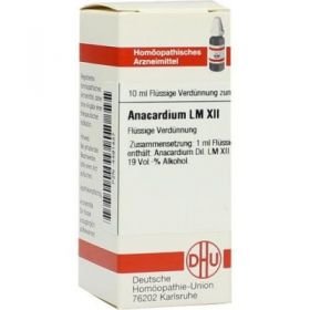 Lm Anacardium Xii (10 ml) – PZN 4491437 из Германии