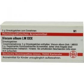 Lm Viscum Album Xxx Globuli (5 g) – PZN 4510608 из Германии