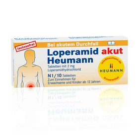 Loperamid akut Heumann (10 stk) – PZN 4633535 из Германии