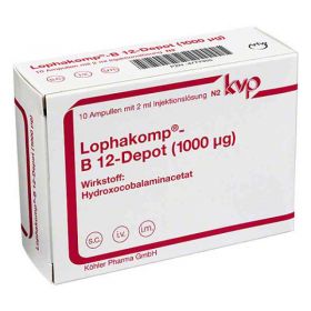 Lophakomp B 12 Depot 1000 [my]g Injektionslösung (10X2 ml) – PZN 4777955 из Германии