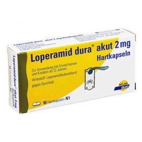 Loperamid dura akut 2mg (10 stk) – PZN 6970952 из Германии